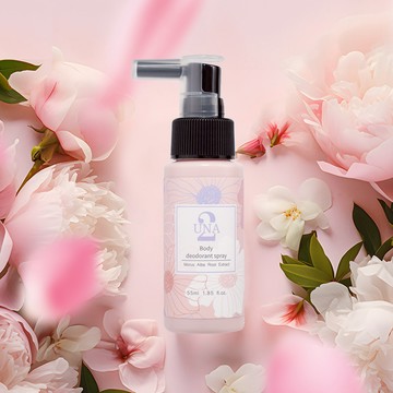 清汗零味體香噴霧 55ML(清新淡花香)- UNA