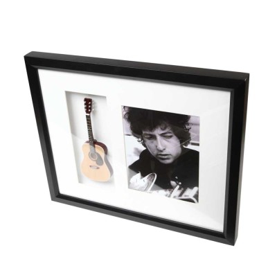 BOB DYLAN ボブディラン - Mini Guitar Framed Shadow Box ...