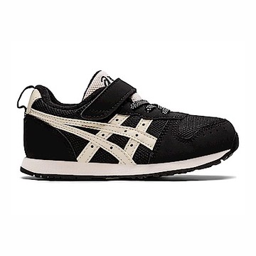 Asics Mict Mini [1144A170-001] 中童 休閒鞋 運動 復古 布鞋 魔鬼氈 舒適 耐磨 黑 米