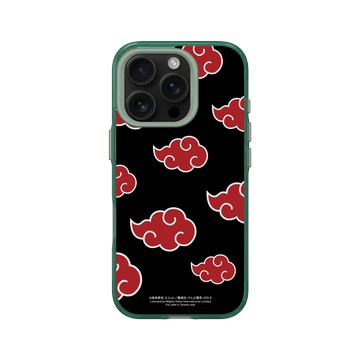 iPhone 16 Pro Clear 憂墨綠 - 火影忍者 Naruto - LOGO系列-曉