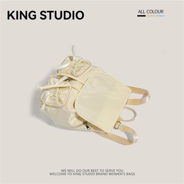 韓國小眾設計蝴蝶結雙肩包女2025新款潮夏天學院風背包大學生書包