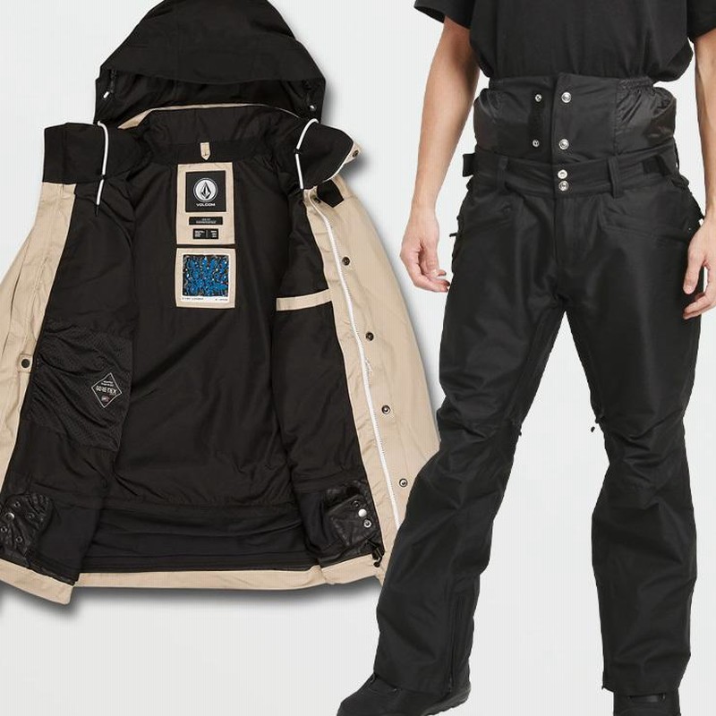 volcom スノボウェア上下セット （スノーボードウェア スキー