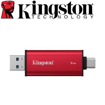 Kingston 金士頓 1TB Dual Portable SSD USB3.2 Gen2 固態硬碟 隨身碟 SPSD/1TB