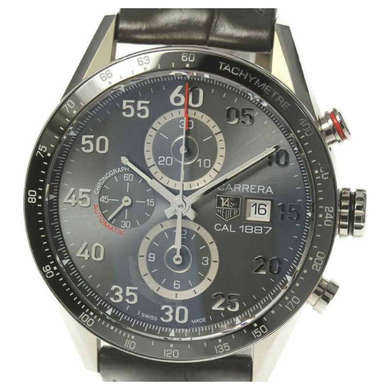 ☆美品 保付【TAG HEUER】タグホイヤー カレラ キャリバー1887 CAR2A11 