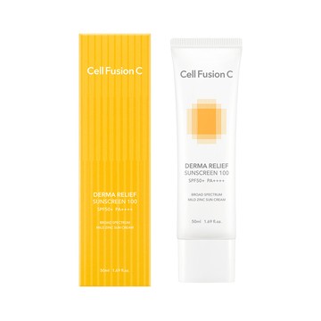 【Cell Fusion C 秀膚生】舒敏保濕物理防曬霜 50ml