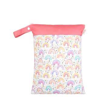 Rainbo&Iris - 乾濕分離雙層拉鍊防水收納袋-GF153 (30*40cm)