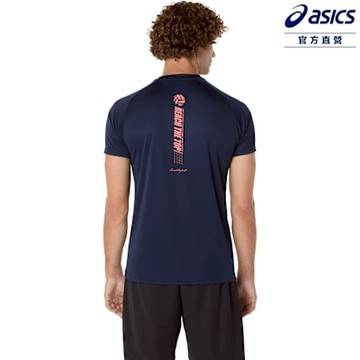 ASICS 亞瑟士 排球短袖上衣 男女中性款 日本版型 排球上衣 2053A214-400