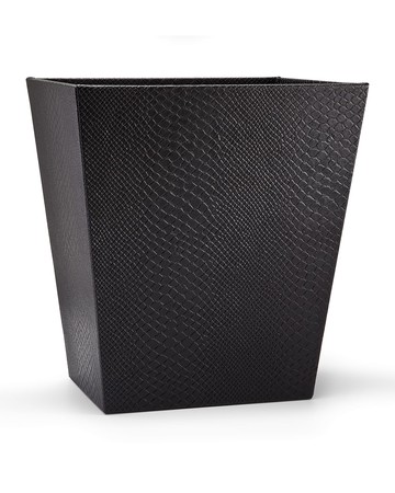 Conda Wastebasket, Black
