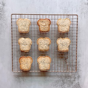 手工餅乾-吐司伯爵茶