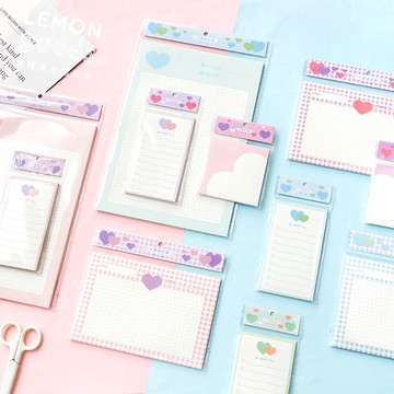 🍋檸檬青🍋台灣現貨特價售完無補一點點心動系列4個系列共16款30張入簡約學習工作便利貼便簽本留言記事備忘錄