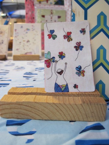 【貼紙】植物女孩系列の幸運心