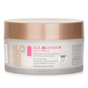 施華蔻 Schwarzkopf - Blond Me 全系列金髮輕盈修護髮膜