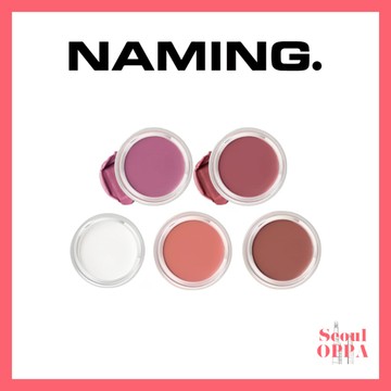 [NAMING] 柔滑霜腮紅 4.5g 修容臉頰彩腮紅膏單色唇眼鼻子下巴化妝持久彩妝 Softy Cream Blush
