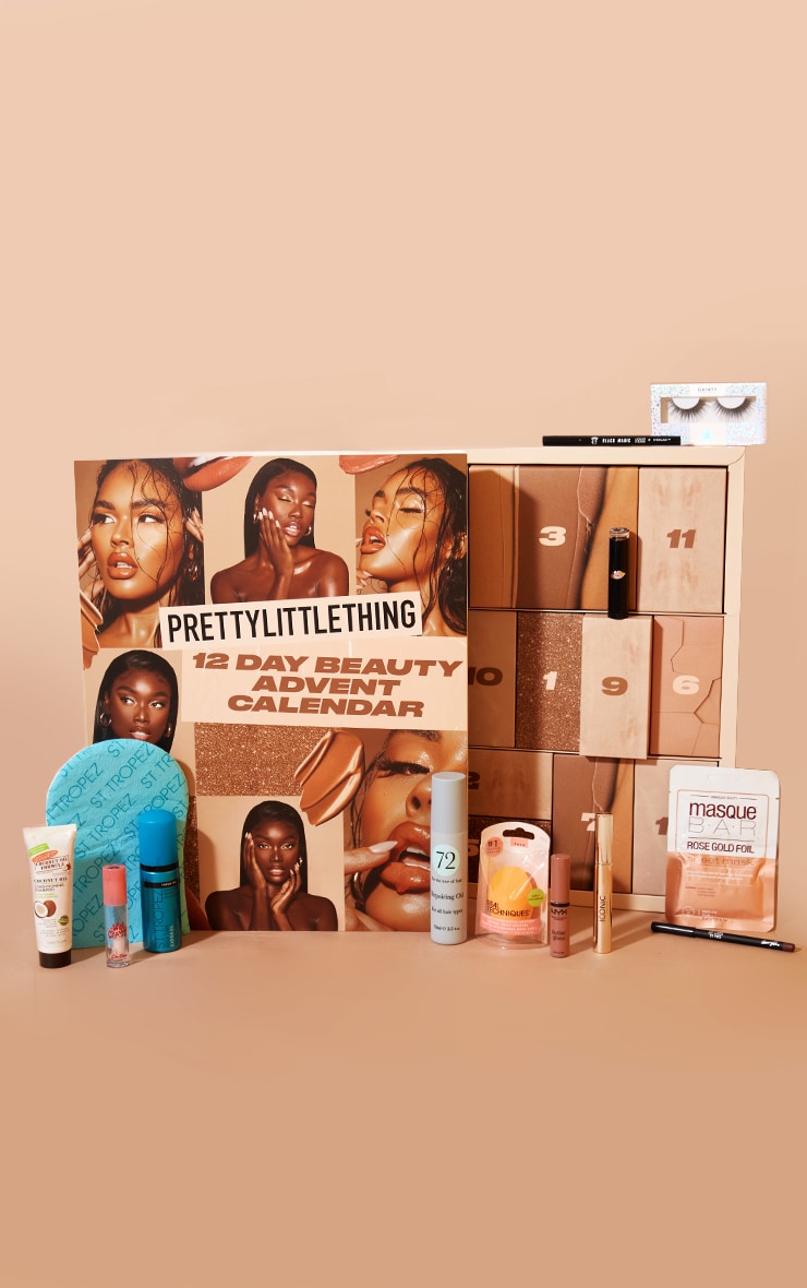 PRETTYLITTLETHING 12 DAY BEAUTY ADVENT CALENDAR (WORTH £108.50)