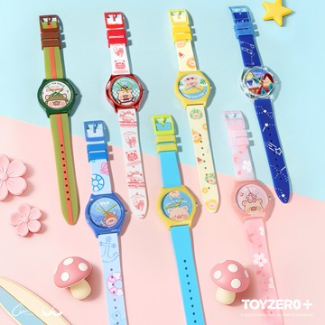 【Toyzeroplus】罐頭豬LuLu - 與Lu一起的時光系列手錶 (盲盒)