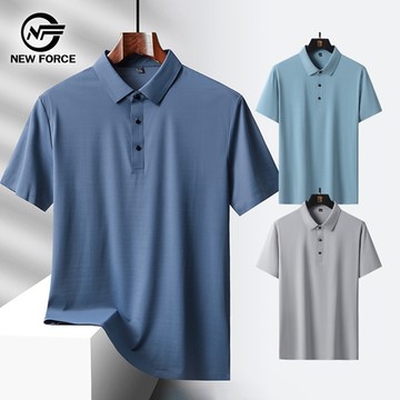 NEW FORCE 防夏透氣輕薄休閒POLO衫-3色可選