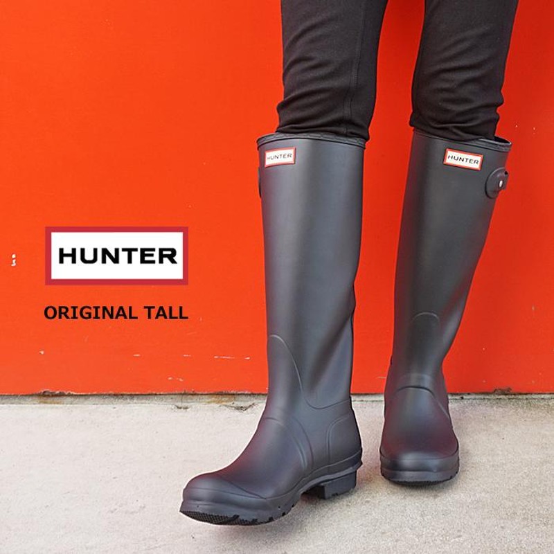 正規販売店) ハンター レインブーツ レディース HUNTER ORIGINAL TALL ...