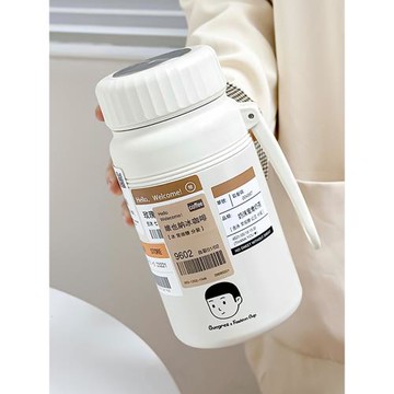 不銹鋼保溫杯大容量學生上學專用女新款2026水杯男款保溫壺泡茶杯