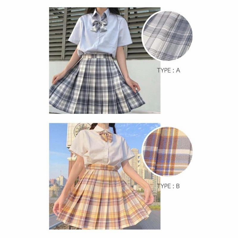 JK リボン付き女子高生セットスクール制服 ショート カジュアル
