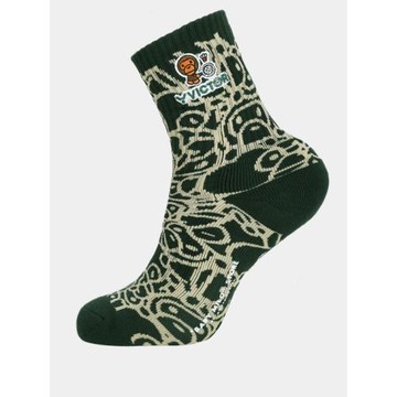 VICTOR/威克多勝利羽毛球襪防滑耐磨透氣舒適高筒運動SK510BM