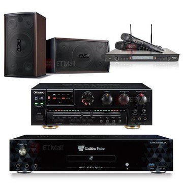 金嗓 CPX-900 K1A伴唱機 4TB+OKAUDIO AK-7擴大機+SR-889PRO無線麥克風+FNSD SD-305主喇叭