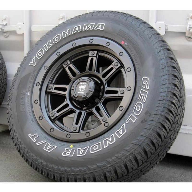 サーフ プラド FJクルーザー 265/70R17 YOKOHAMA ヨコハマ ジオランダー AT ホワイトレター 17インチ タイヤホイール |  LINEブランドカタログ