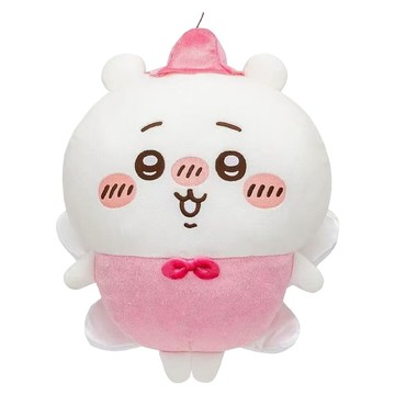 Chiikawa 吉伊卡哇 花仙子系列 景品絨毛玩偶 小可愛  30cm  白色 + 粉色  1個