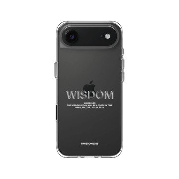 iPhone Air Clear Case（相機按鈕） 透明 - WISDOM - WISESILVER