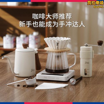 【新店熱銷】美式咖啡壺細口壺V01過濾入門級家用手搖