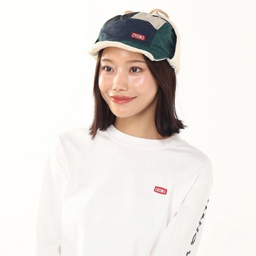 CHUMS Russian Cap Green 男女 保暖帽 Crazy CH051448C086