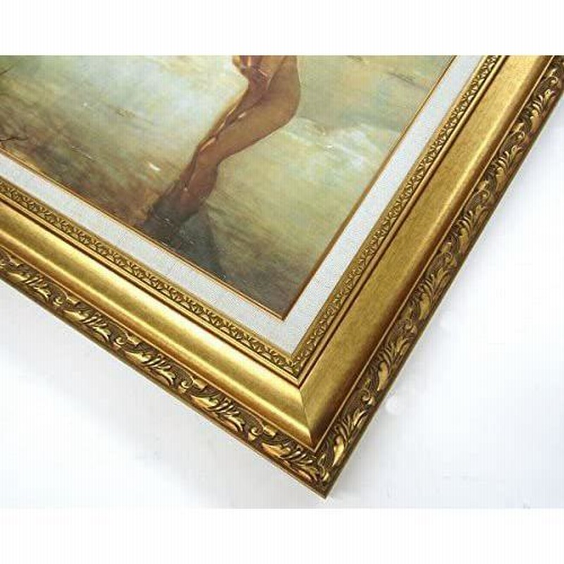 世界の名画コレクション シャバ 9月の朝 複製画 裸婦 人物画