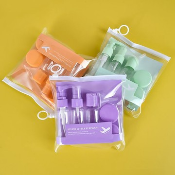 🎀免運臺灣有貨🎀旅行分裝瓶套裝便攜式化妝品乳液香水分裝空瓶出差專用擠壓噴霧🎀可開票