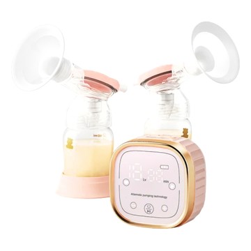 Snow Bear 小白熊 智柔雙邊電動吸乳器  透明色  1個