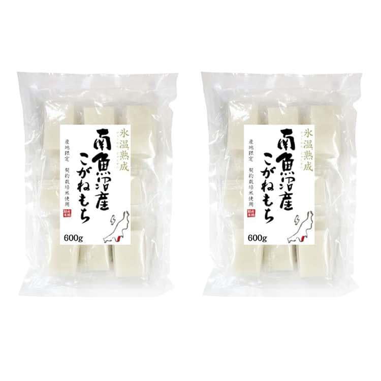 新潟 雪蔵氷温熟成 南魚沼産こがねもち 600g×2 ※離島は配送不可