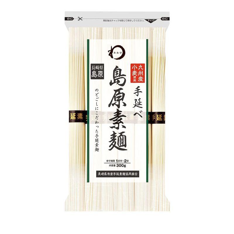 みわび 九州産小麦使用 島原手延べ 素麺 300g×10個