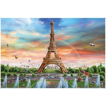 VOX - VE1000-30 艾爾鐵塔 EIFFEL TOWER 1000片拼圖