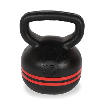 ALEAF 紅線壺鈴  16kg  1個  黑色 紅色