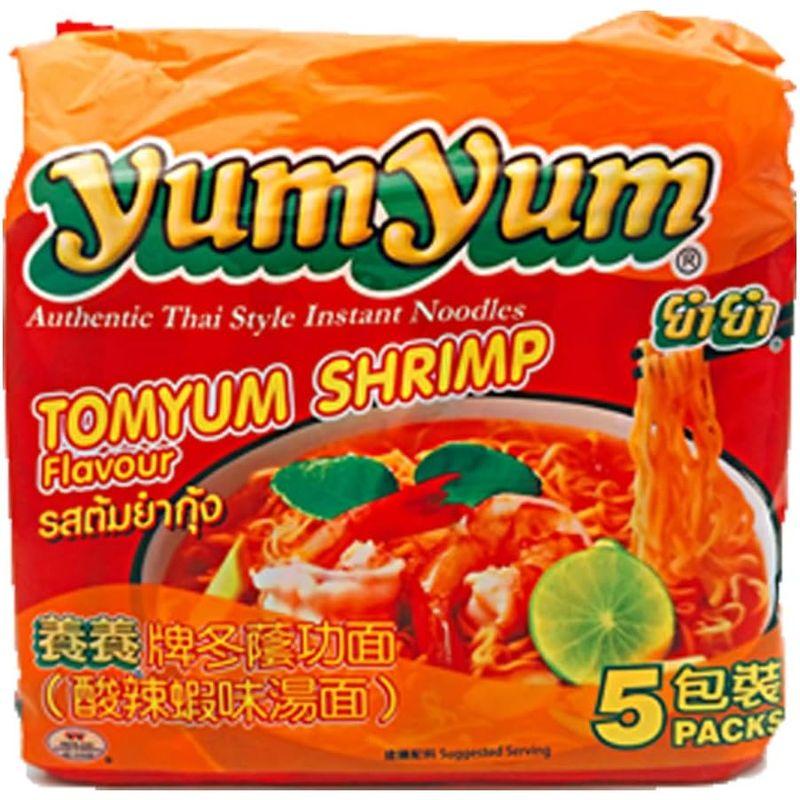 インターフレッシュ yumyum インスタントラーメン トムヤムシュリンプ味 350g ×6袋