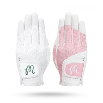 韓國 M 高爾夫手套女士超纖皮耐磨運動 Golf球手套防滑透氣#M01