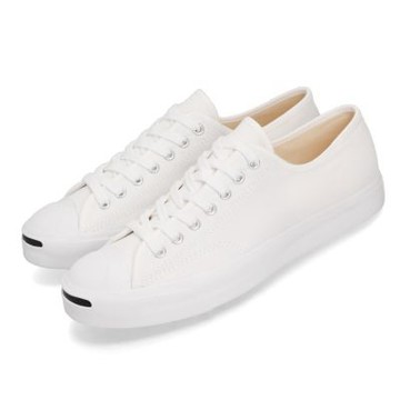 Converse 休閒鞋 Jack Purcell 男鞋 女鞋 白 帆布鞋 低筒 小白鞋 開口笑