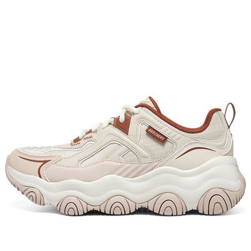 (WMNS) Skechers D'lites 1.0 Sneakers 'Beige Pink'