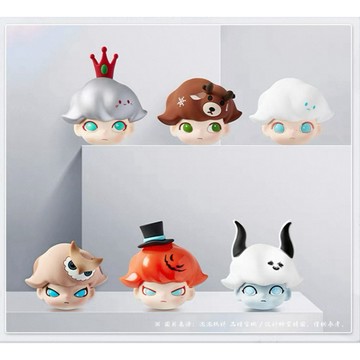 《台灣現貨正版》Dimoo經典复刻系列 盲盒硅膠冰箱貼