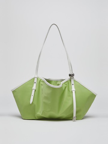 Merge Shopper Shoulder Bag [GREEN ]