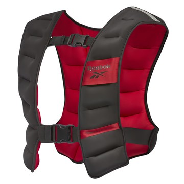 Reebok Strength Series 訓練負重背心 舒適貼身 提升運動效果  Black/Red  40 x 36 x 5.5cm  5kg