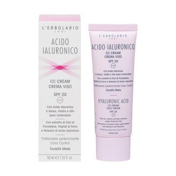 (預購) Lerbolario 蕾莉歐 三重透明質酸輕透CC霜-蜂蜜色 50ml (LO158)