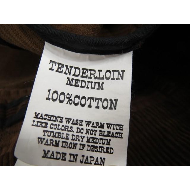 TENDERLOIN テンダーロイン コーデュロイジャケット ワークジャケット