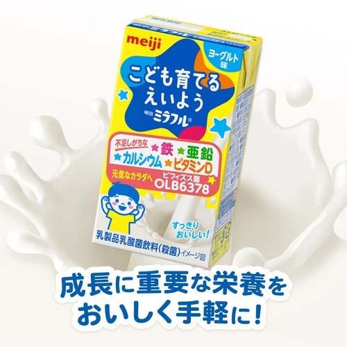 明治 ミラフル ドリンク ヨーグルト味 3本入×12セット(1本あたり125ml)