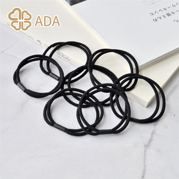 ADA高彈力髮束-黑色8入