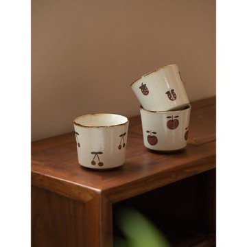 原創手繪陶瓷杯子水杯冰淇淋杯馬克杯家用早餐牛奶咖啡杯手作禮物