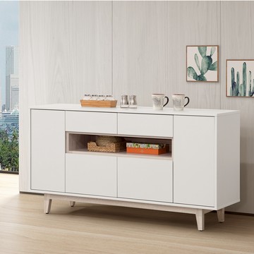 直人木業-TIME現代風152公分廚櫃